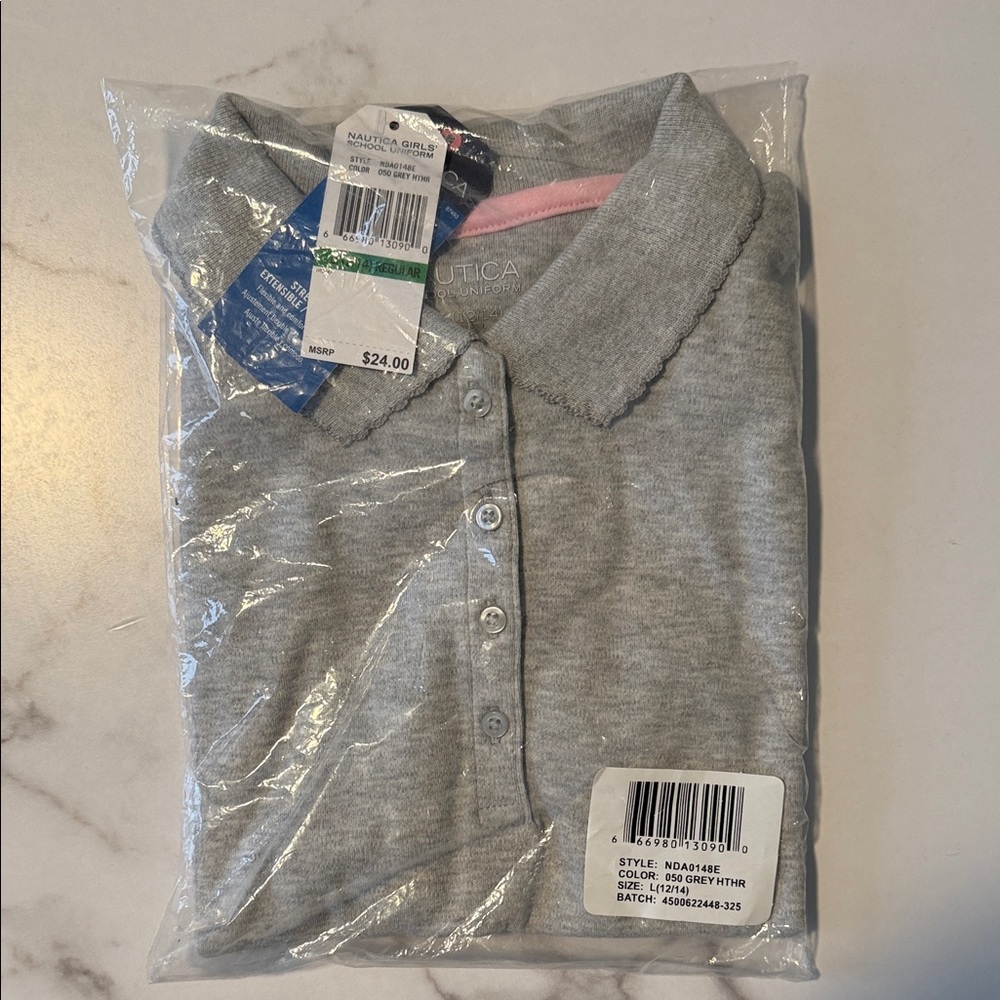 Nautica Girls School uniform shirt